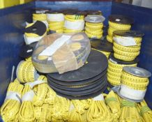 1 x Collection of K Type Cable Markers - Two Containers With a Variety of Numbers and Letters