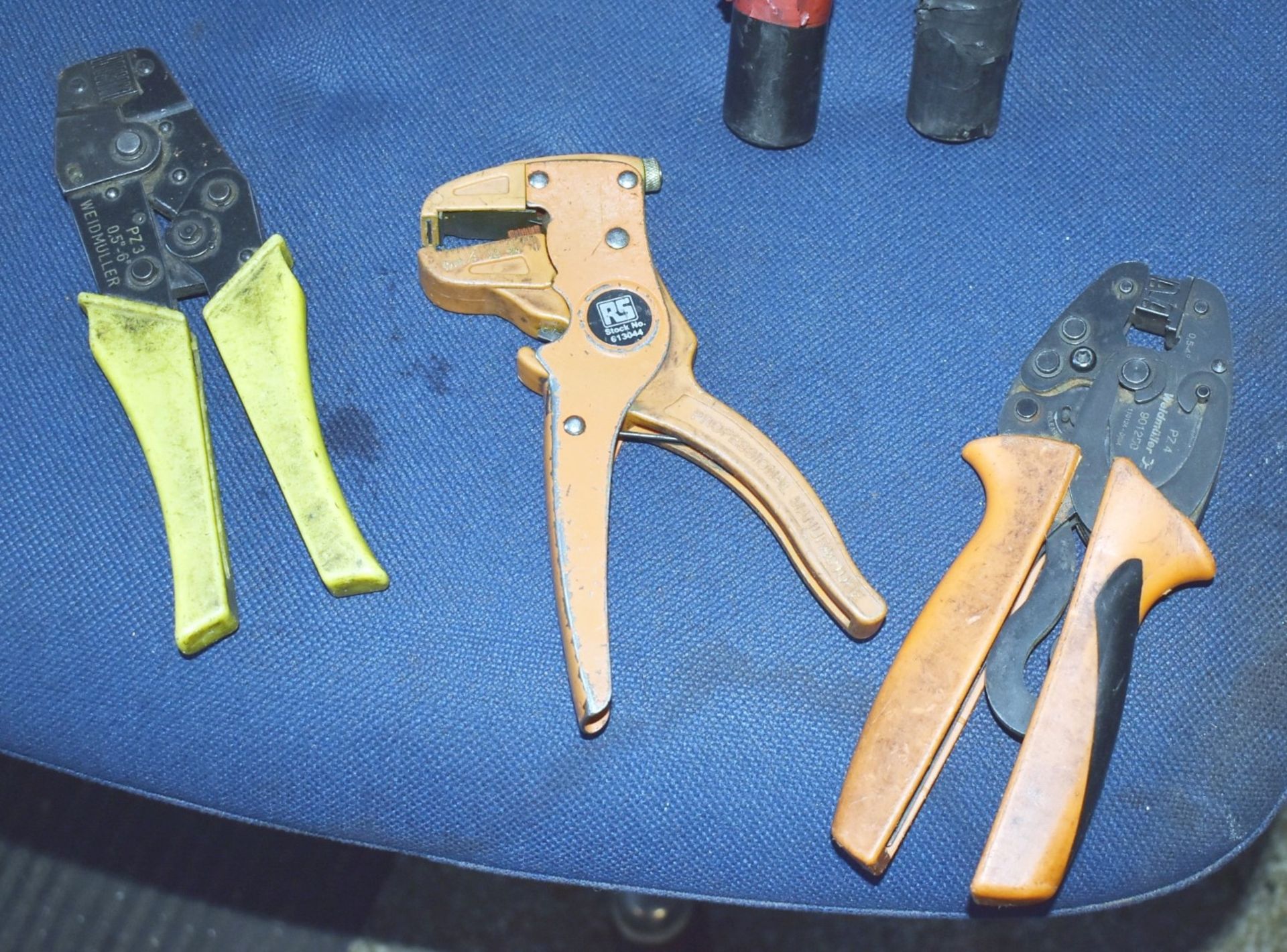 5 x Crimping Hand Tools & Wire Strippers - Burndy MY29B11, Weidmuller PZ4 & PZ3, RS 613044 & More - Image 5 of 10