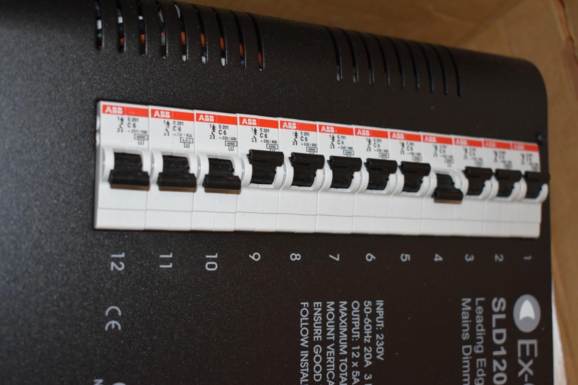 1 x Exor SLD1205 Mains Dimmer With 12 Channels 12x5A - Scene Setting and Dimmer System - RRP £3,600 - Image 8 of 10