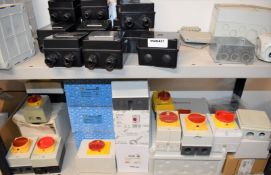 1 x Assorted Job Lot - Surface Mounted Isolators, Rotary Isolators, Rapid Lighting Modules and More