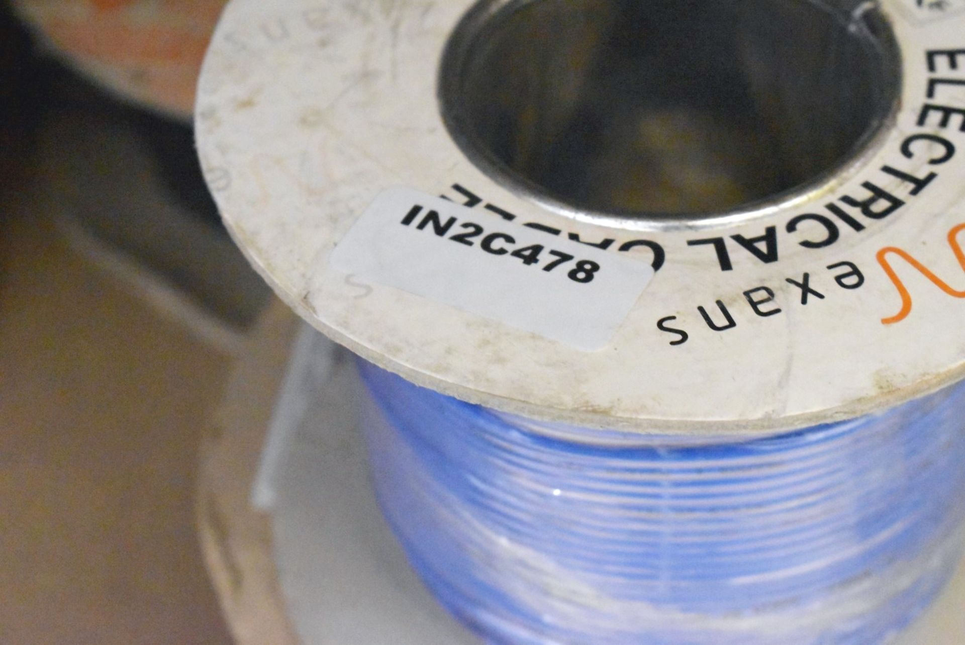 1 x Reel of Nexaus 100m Blue 6491B H07Z-R Electrical Cable - Unused Stock - Image 3 of 3