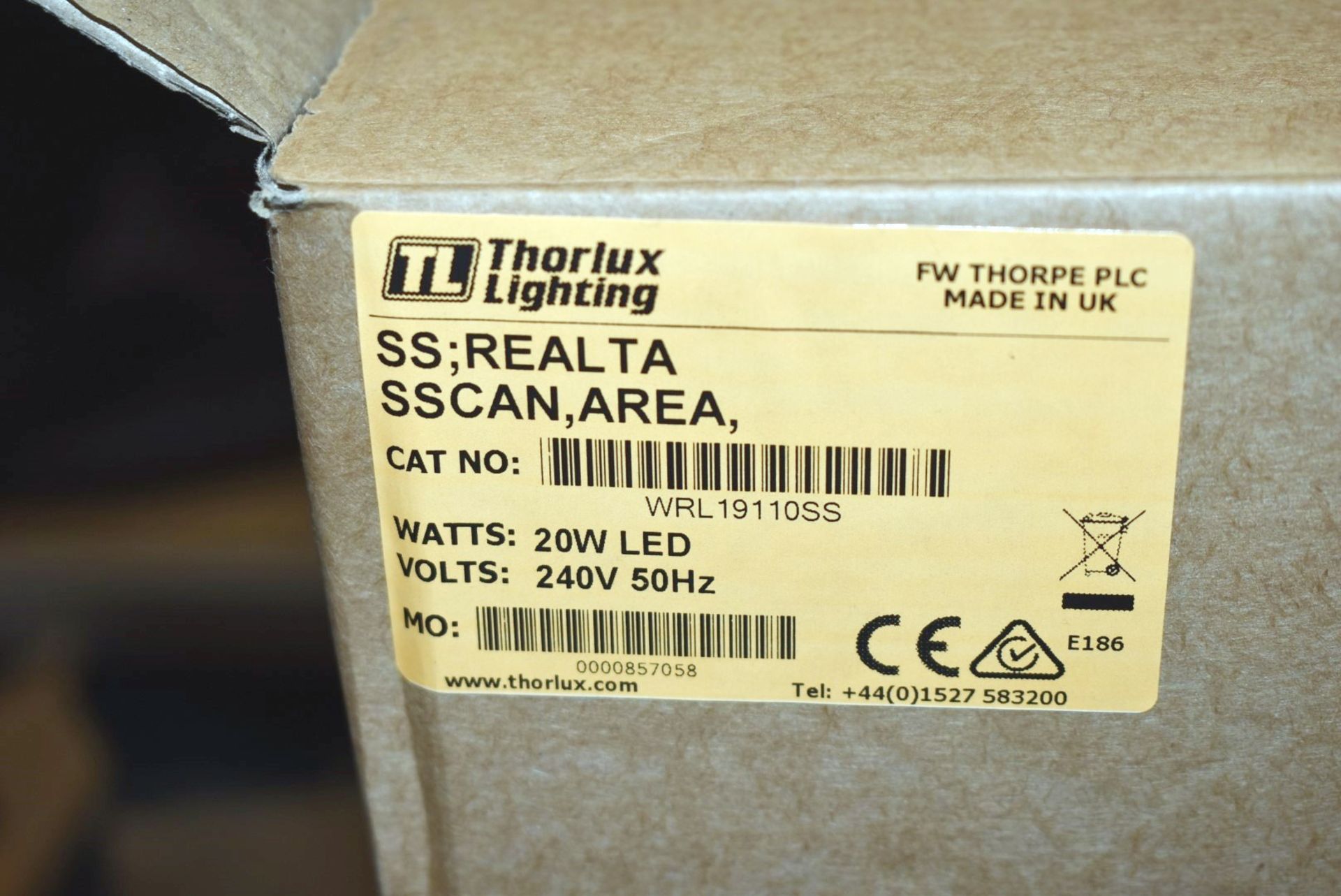 2 x Thorlux Realta Wall Mounted Luminaires Lights - Ref: TBC - CL816 - Location: Birmingham, B45 - Image 2 of 6