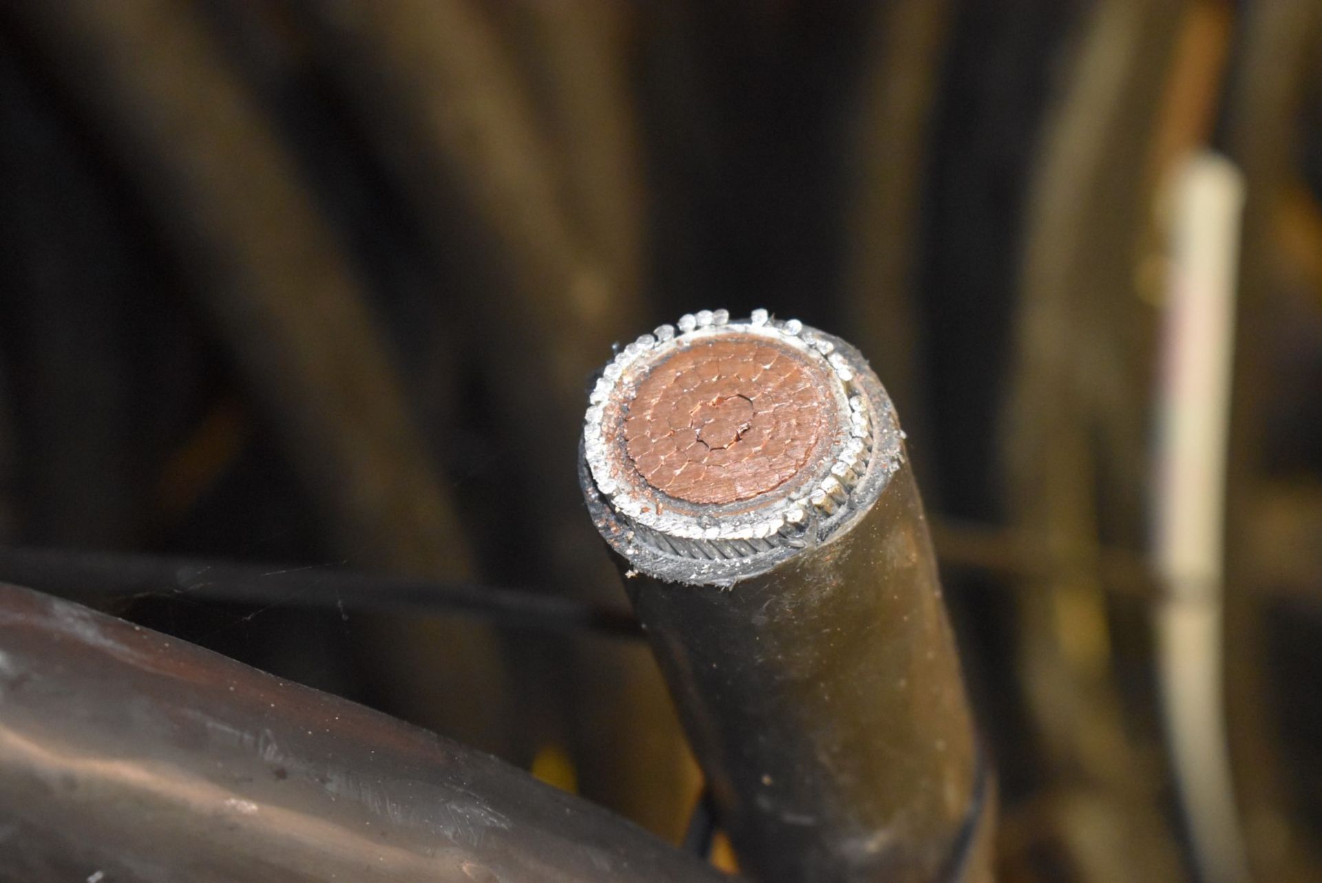 6 x Bundles of Thick Copper Cable - Approx 100cm Diameter Bundles - Image 3 of 5