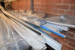 1 x Collection PVC Stock Including Pipes, Box Pipes, Prestige Covers & More - Contents of 3 Shelves