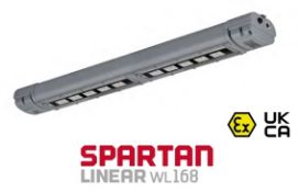 1 x Raytec Spartan Linear 168 LED 6000k Luminaire For Hazardous Areas - Type: SPX-WL168 - RRP £500