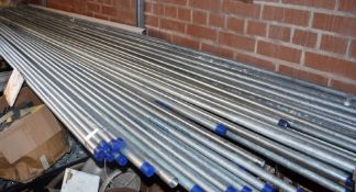 Approx 100 x Lengths of 3m Conduit Metal Pipes - Approx RRP £1,200