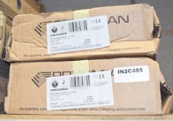 2 x Reels of Prysmian Afumex 4mm 100m Green/Yellow H07Z-R 6491B Cable - Unused Boxed Stock