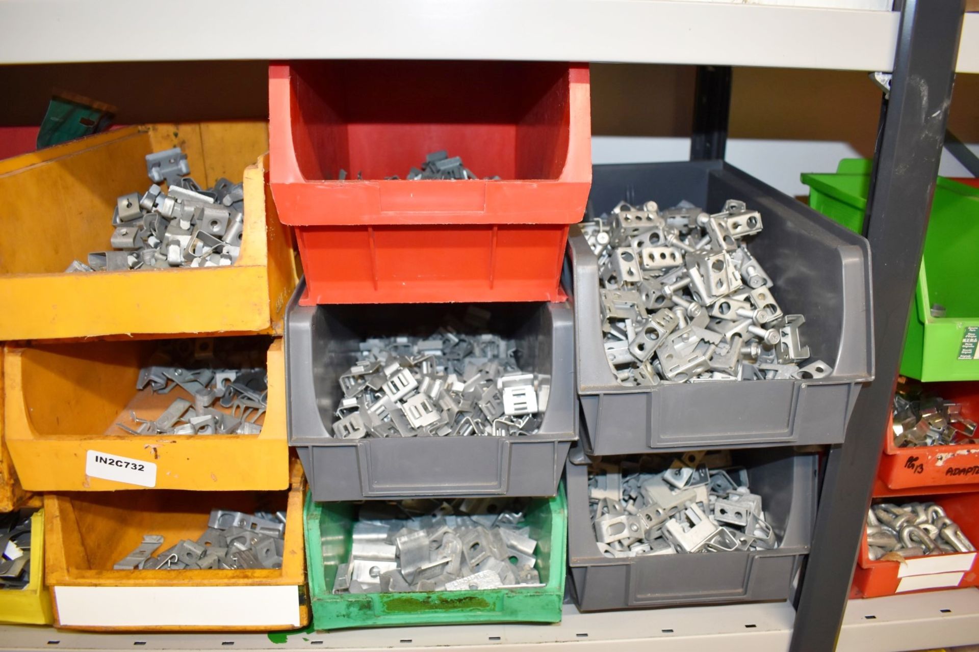 28 x Linbins With Contents & Approx 30 Boxes of Stock - Britclips, Rod Clips, Conduit Clips & More - Image 16 of 19