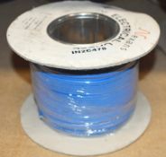 1 x Reel of Nexaus 100m Blue 6491B H07Z-R Electrical Cable - Unused Stock