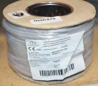 1 x Reel of Pamukkale Kablo 100m Grey 6491B 4mm Conduit Cable - Unused Stock