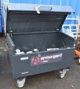 1 x Armorgard OxBox OX3 Site Box - Used For Securing Tools and Equipment - With Contents - RRP £640