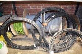 8 x Bundles / Reels of Electrical Cable - 4 x Large Reels and 4 x Bundles of Multicore Copper Cables