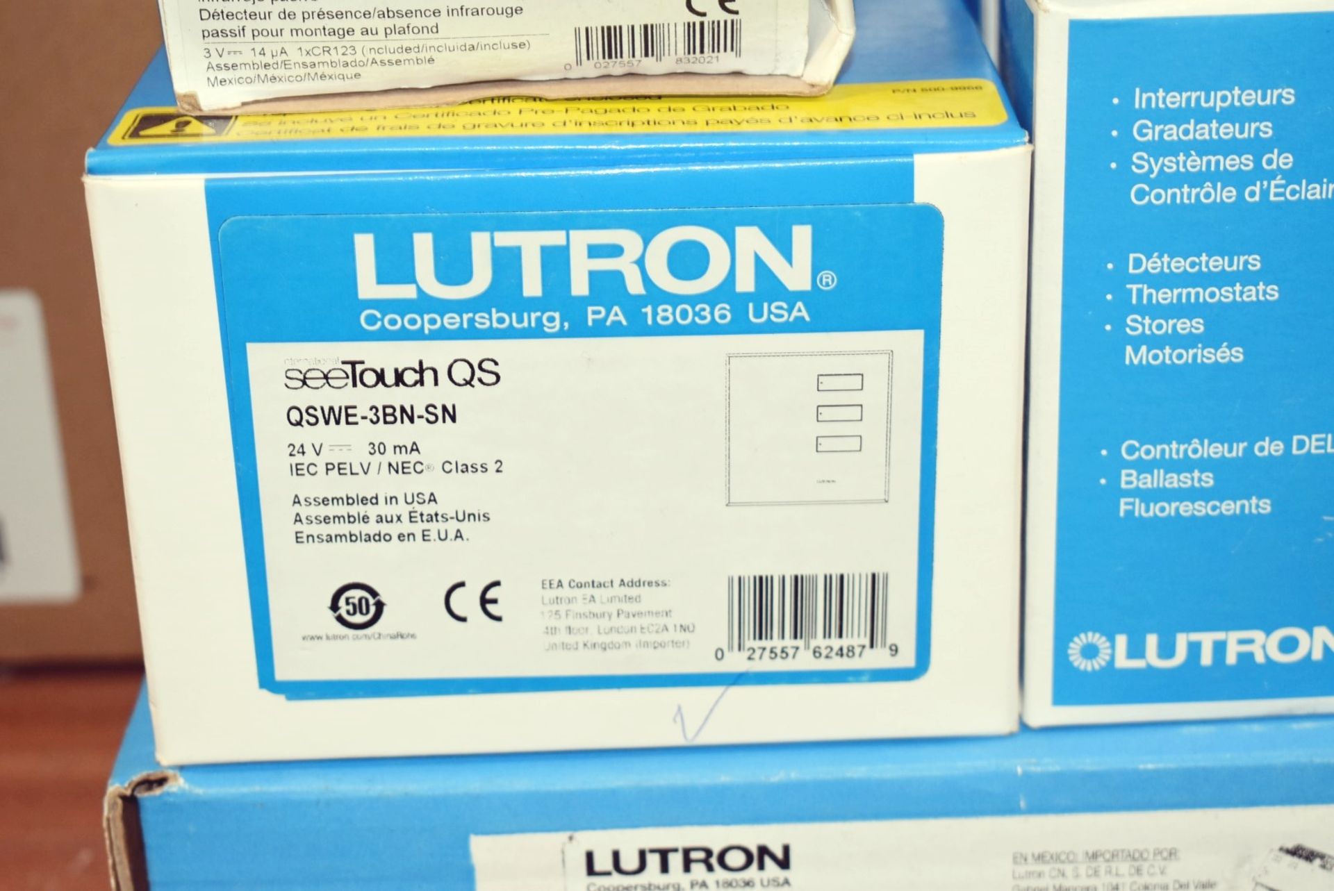 8 x Lutron Products Including Wall Switch, Energy Saving Node and Sensors -New/Unused - RRP £1,850 - Image 7 of 13