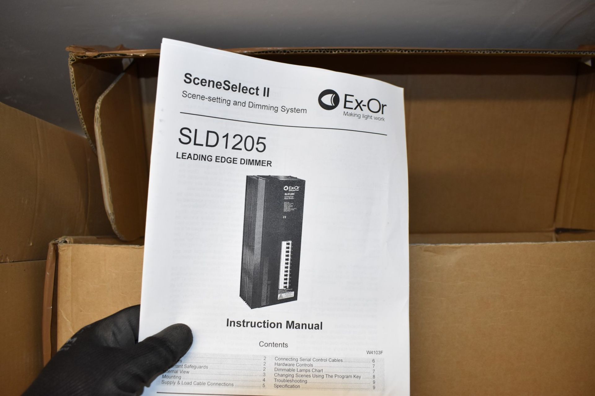 1 x Exor SLD1205 Mains Dimmer With 12 Channels 12x5A - Scene Setting and Dimmer System - RRP £3,600 - Image 10 of 10