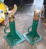 1 x Set of Mechanical Cable Drum Jacks - Includes Two Jacks