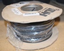 1 x Reel of 100m Black Electrical Cable - Unused Stock