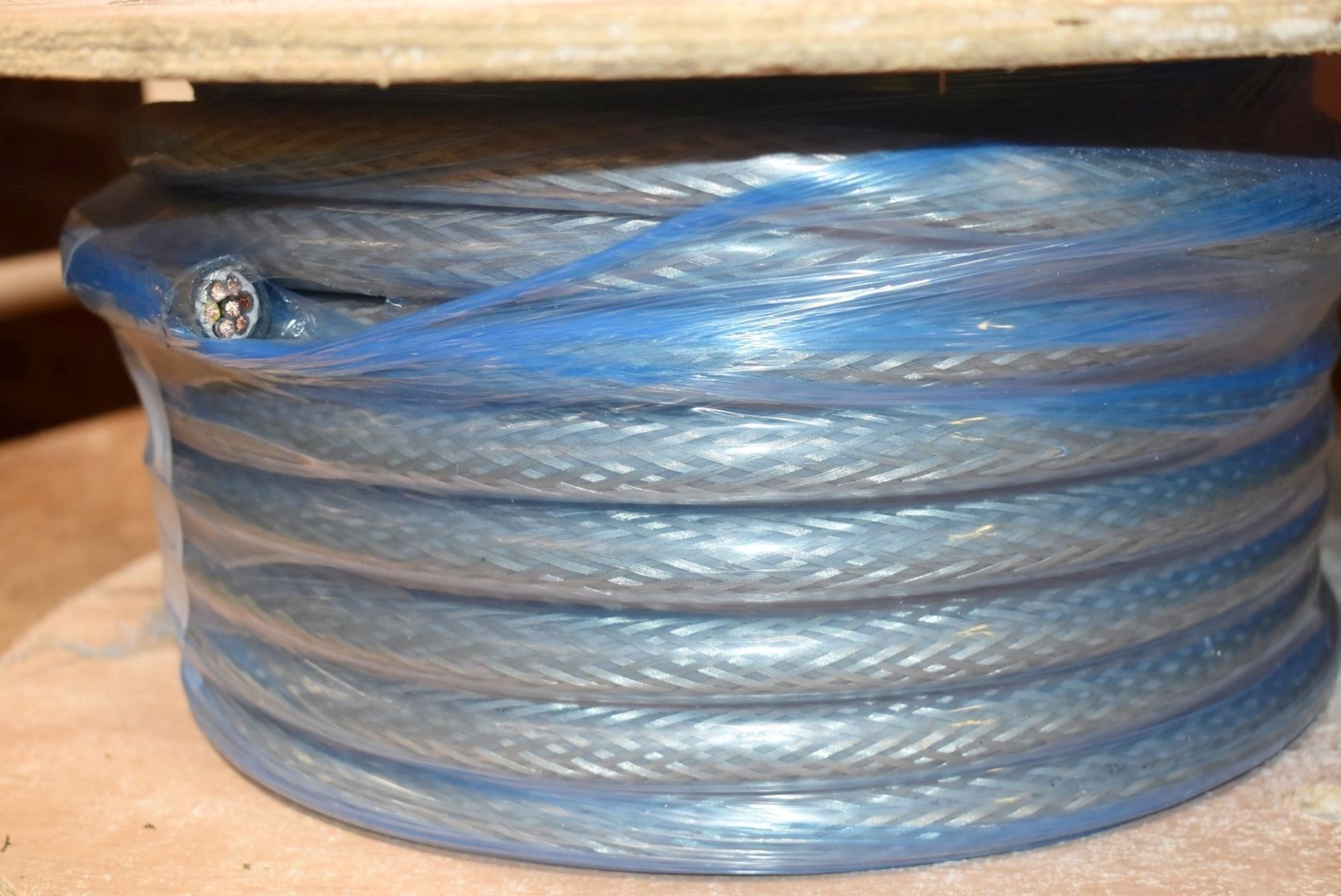 1 x Reel of SYNR Armoured Cable by Contrail Cables - 25m of Unused 7x4 Cable - Image 3 of 4