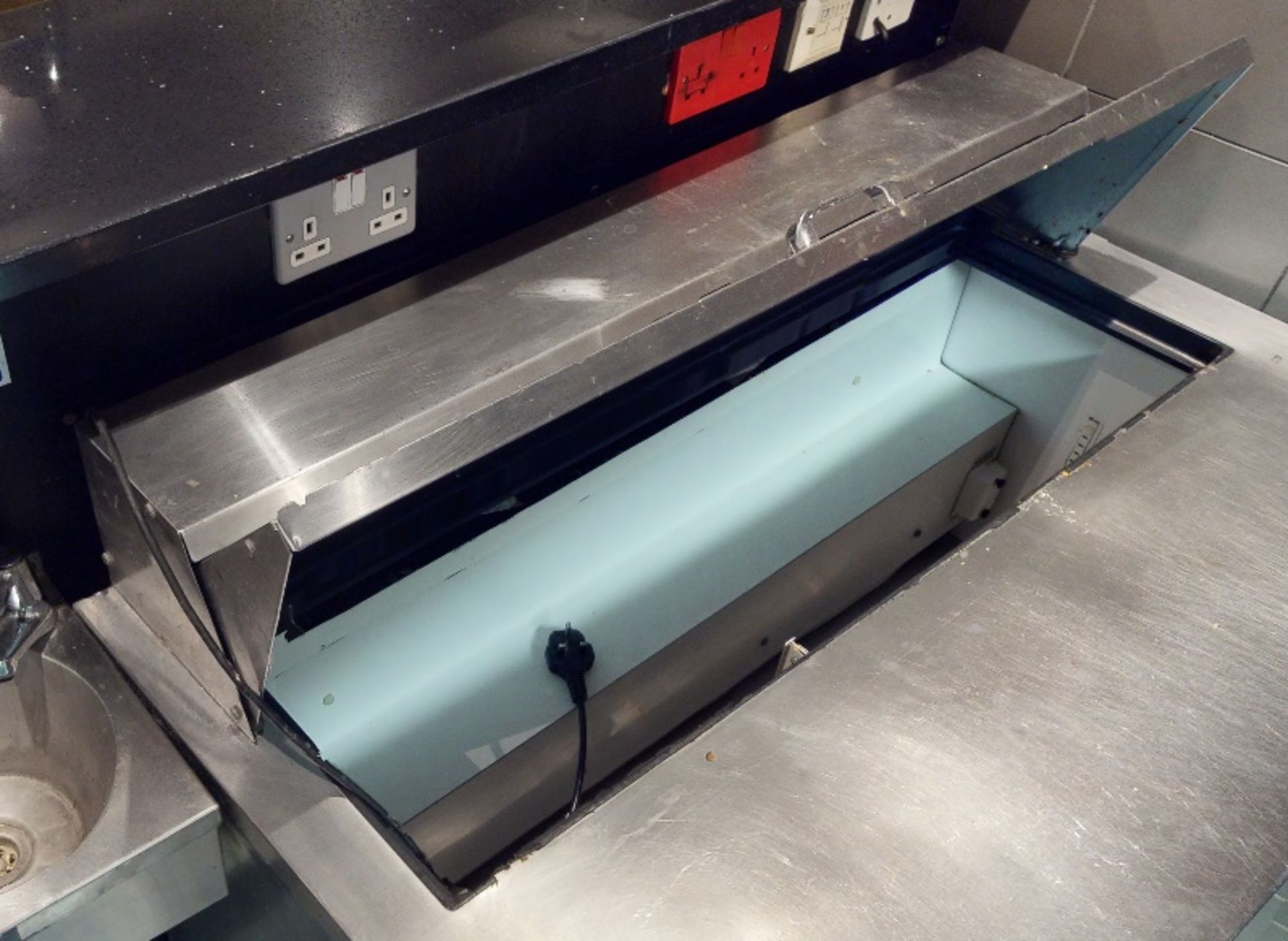 1 x Commercial Refrigerated Counter In Stainless Steel - Ref: GEN764 WH2 - CL811 BEL - Location: - Image 2 of 7