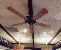 1 x Commercial Ceiling Fan - Ideal For Restaurants, Bars Etc - CL805 - Location: Altrincham