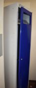 1 x Metal 1.7-Metre Tall Staff Locker - Dimensions: H176 x W40 x D46cm - From a Popular Italian-