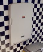 1 x Rubbermaid Commercial Wall Mounted Baby Changer Unit - CL805 - Location: Altrincham WA14