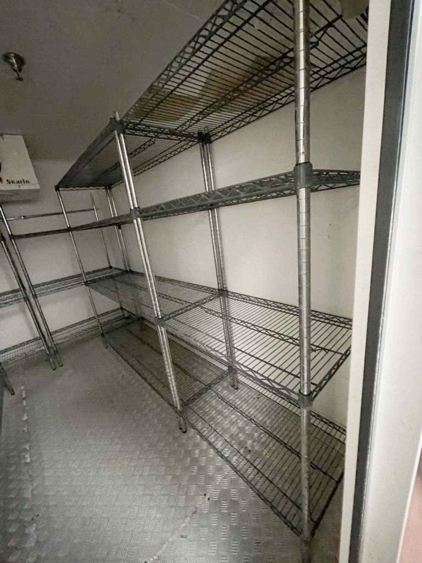 5 x Wire Shelving Racks For Cold Rooms / Commercial Kitchens - CL805 - Location: Altrincham - Image 2 of 2