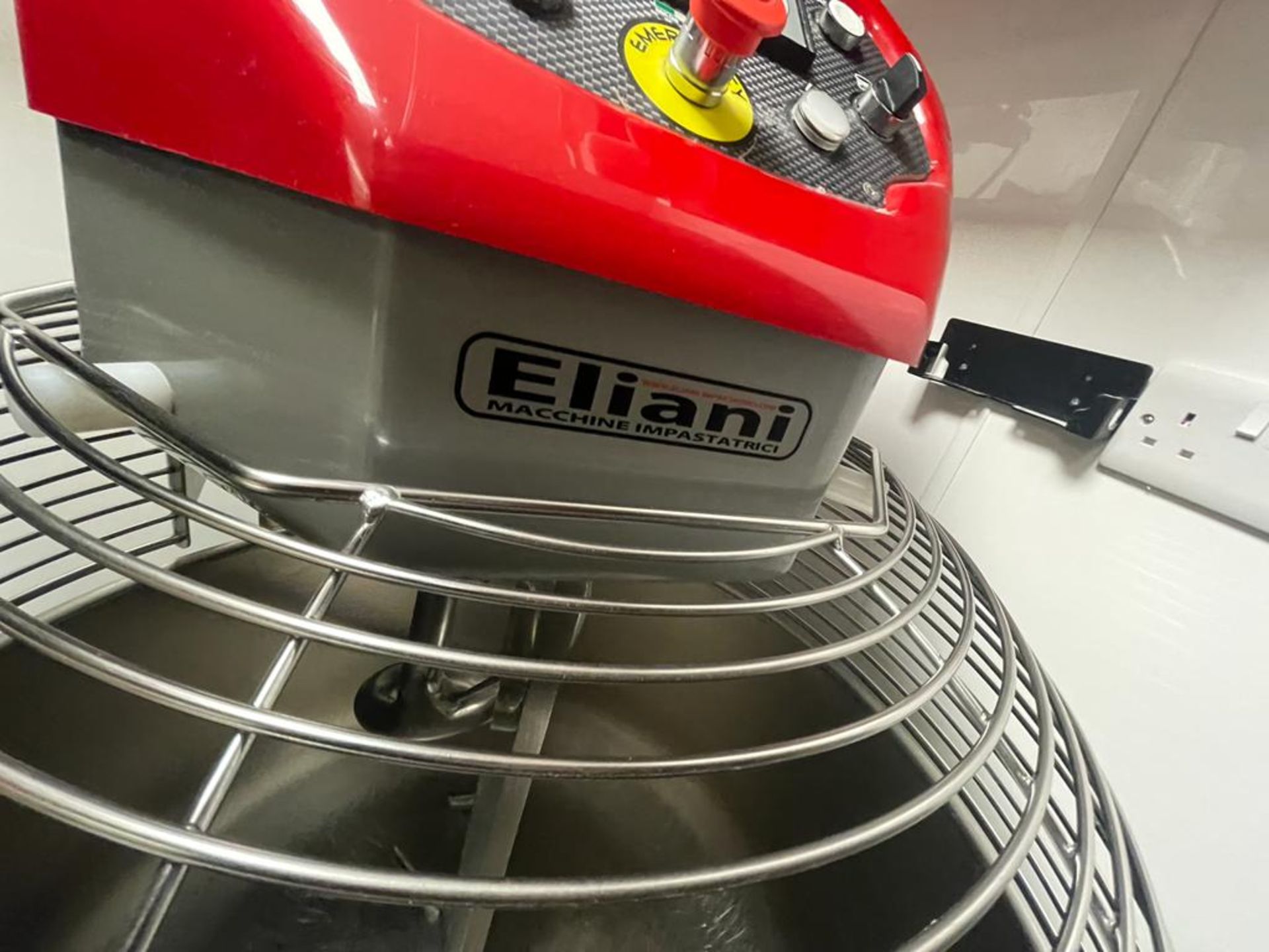 1 x ELIANI High Performance Spiral Kneader Machine With Protective Grid And Fixed Kneading Bowl - Image 10 of 11