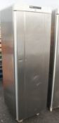 1 x GRAM Stainless Steel Commercial Upright Freezer - Ref: GEN753 WH2 - CL811 BEL - Location: