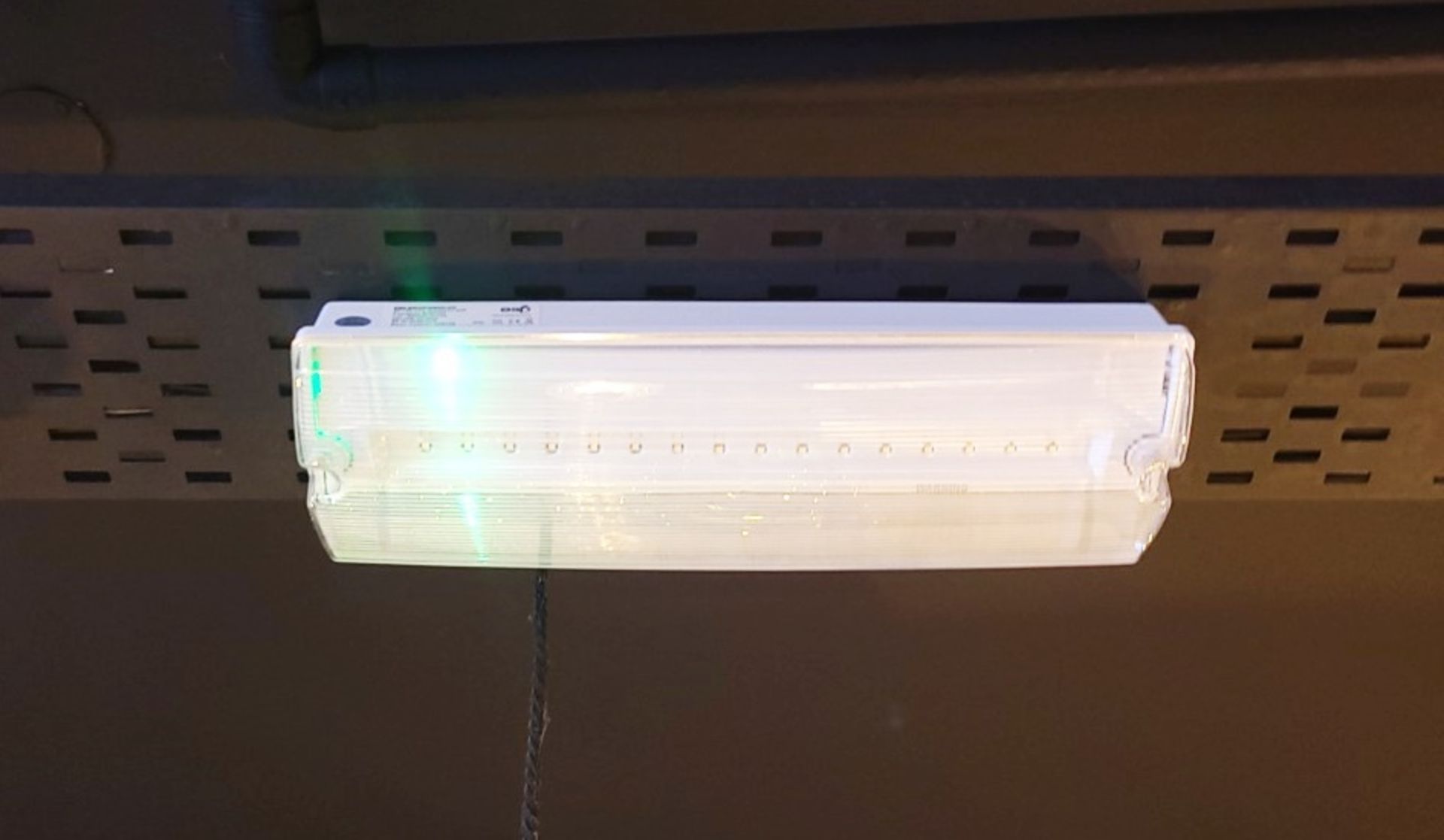 Set Of 4 x LED Maintained Emergency Lighting Bulkhead In White With 3 Hours Backup - Image 5 of 5