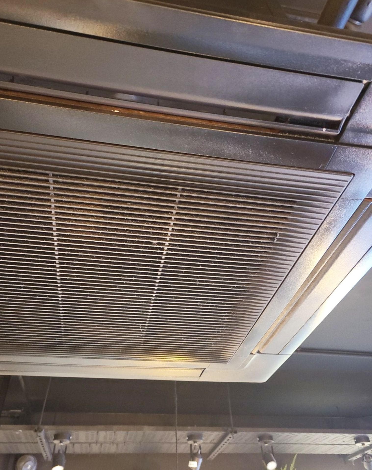 2 x PANASONIC 4 Way Cassette Fitted To The Ceiling Air Conditioner With 4 Way Directional Air Flow - Image 4 of 13