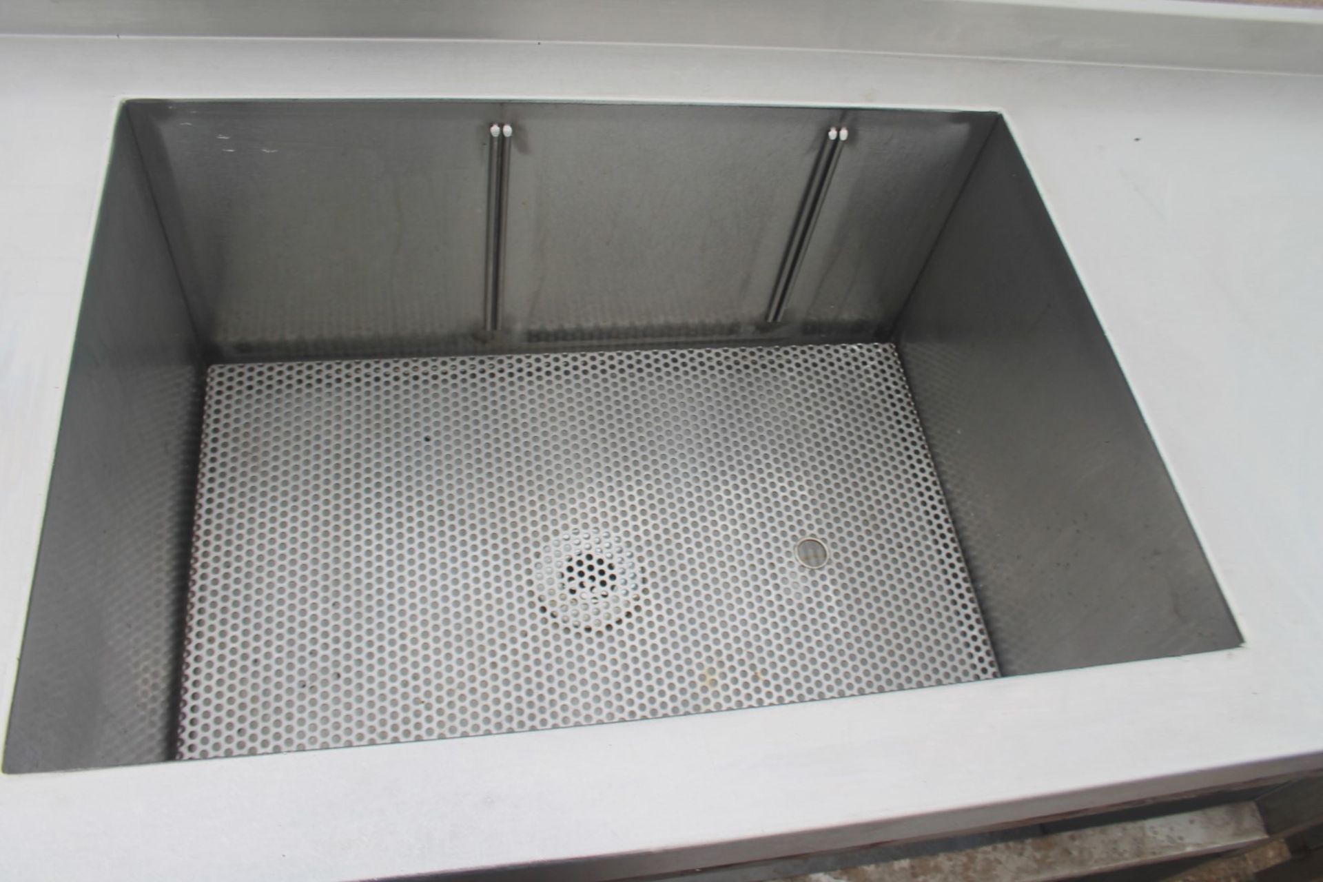 Selection Of 3 x Stainless Steel Back Bar Units Including Prep Area, Ice Wells, Sink Basins. - Image 5 of 6