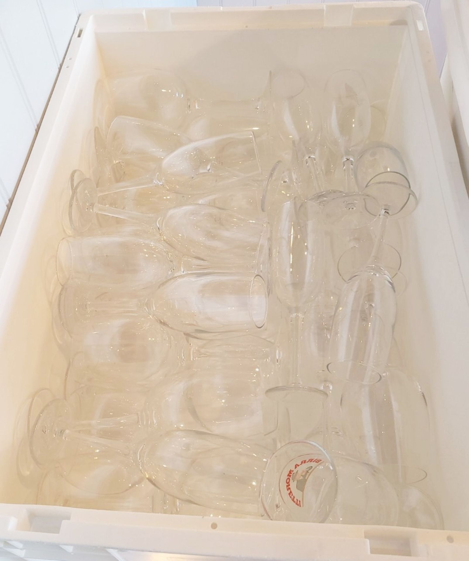 1 x Collection Of Approximately 40 x Wine Flutes Various Sizes: