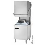 1 x DC-SD900 Gastro Passthrough Dishwasher With Drain Pump And Soap Pump & 3 Racks - 30 Racks/Hour