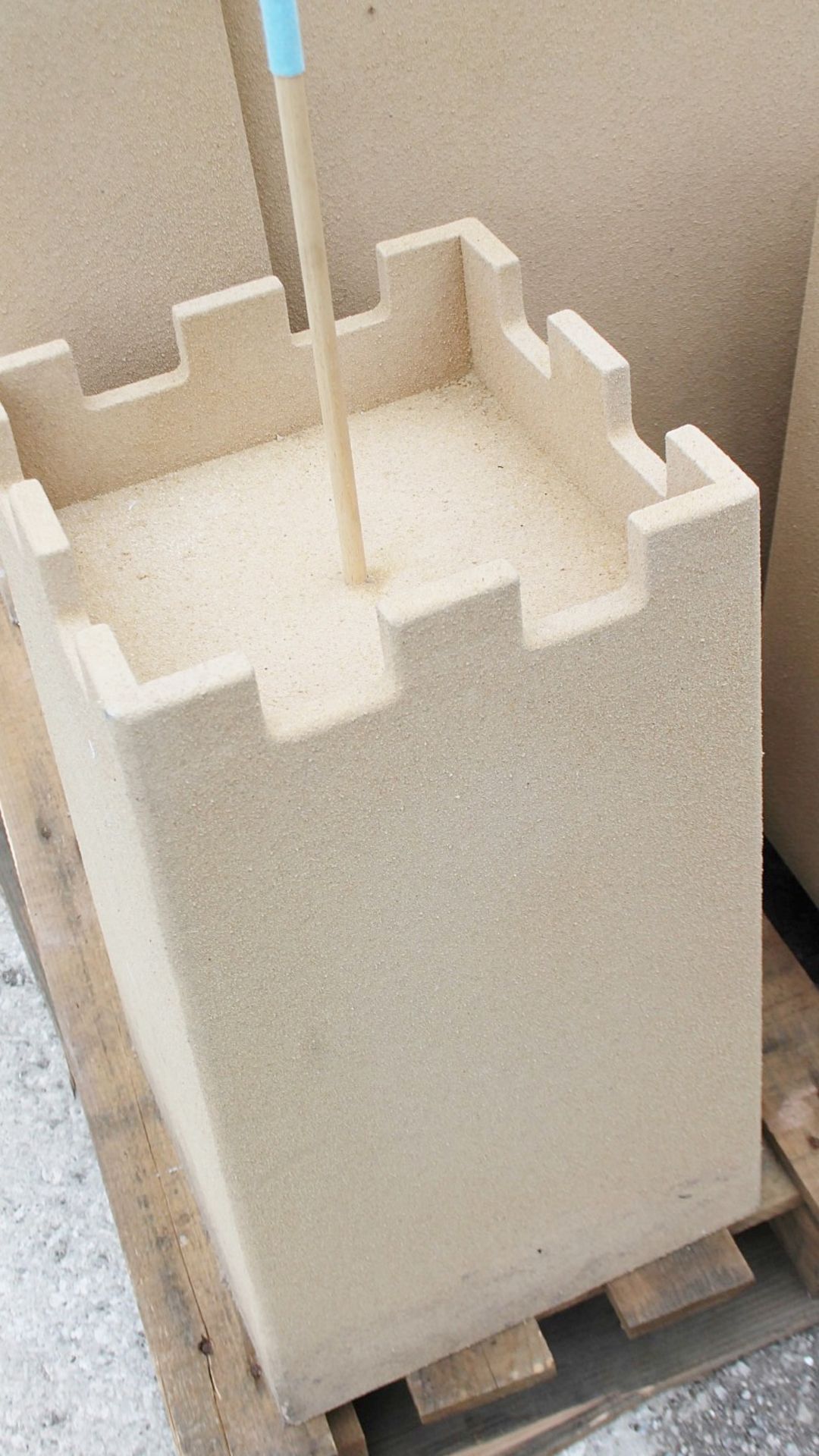 1 x Bespoke GIANT SANDCASTLE Shop Display / Theatre Stage Prop - 1.3 Metres Tall - Recently - Image 5 of 7