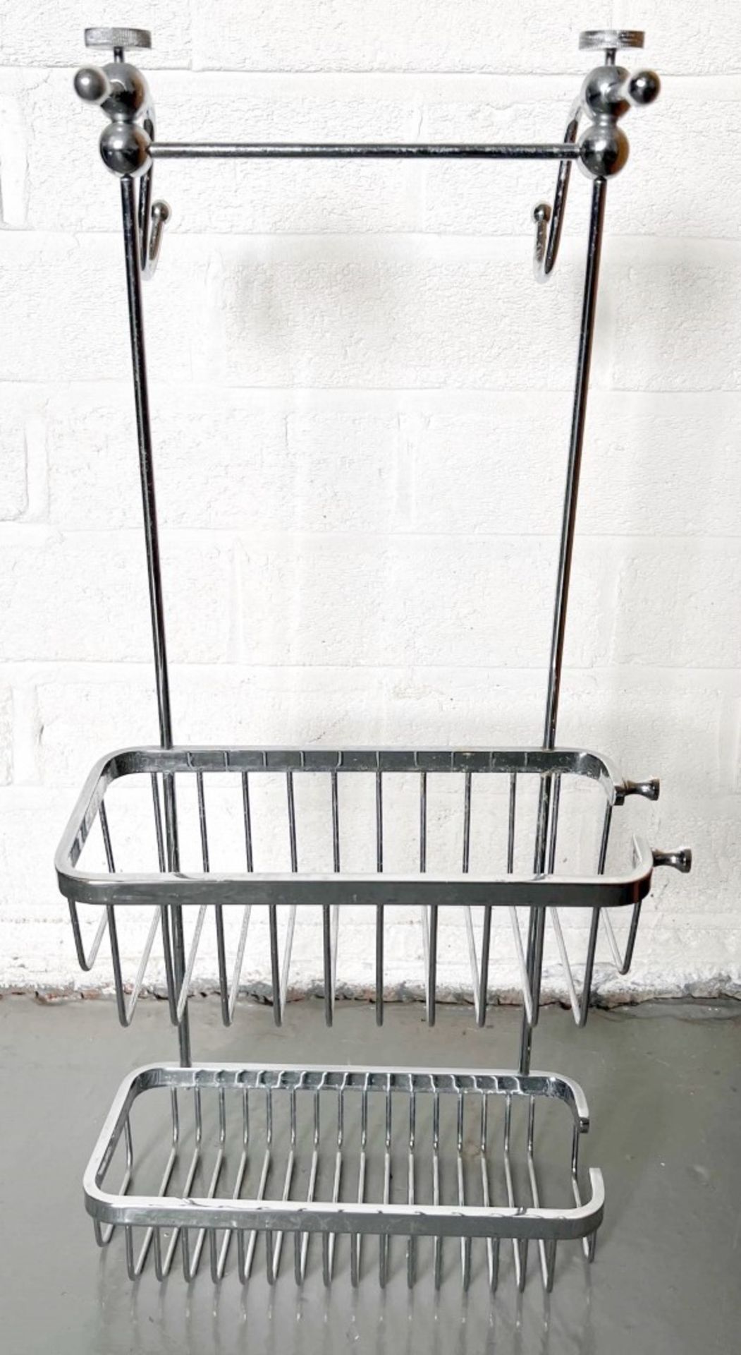 1 x SAMUEL HEATH Luxury Hanging Shower Basket Polished Chrome - Original RRP £686.00 - NO VAT ON THE - Image 2 of 2
