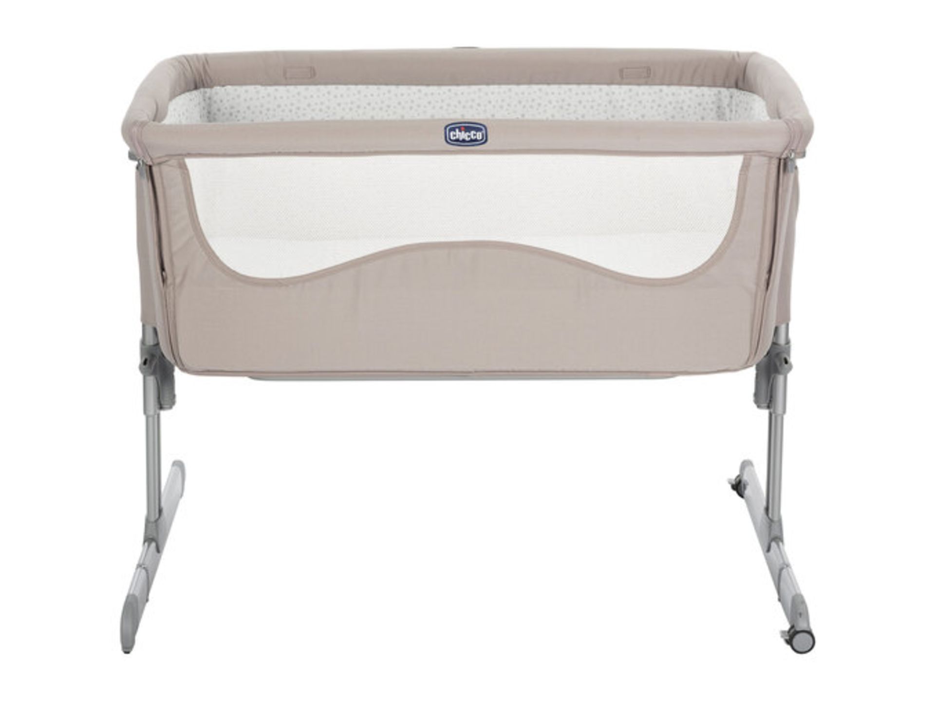 1 x CHICCO Next2me 'Chick to Chick' Bedside Baby Crib With Mattress - New Sealed Stock - RRP £299.00 - Image 4 of 8