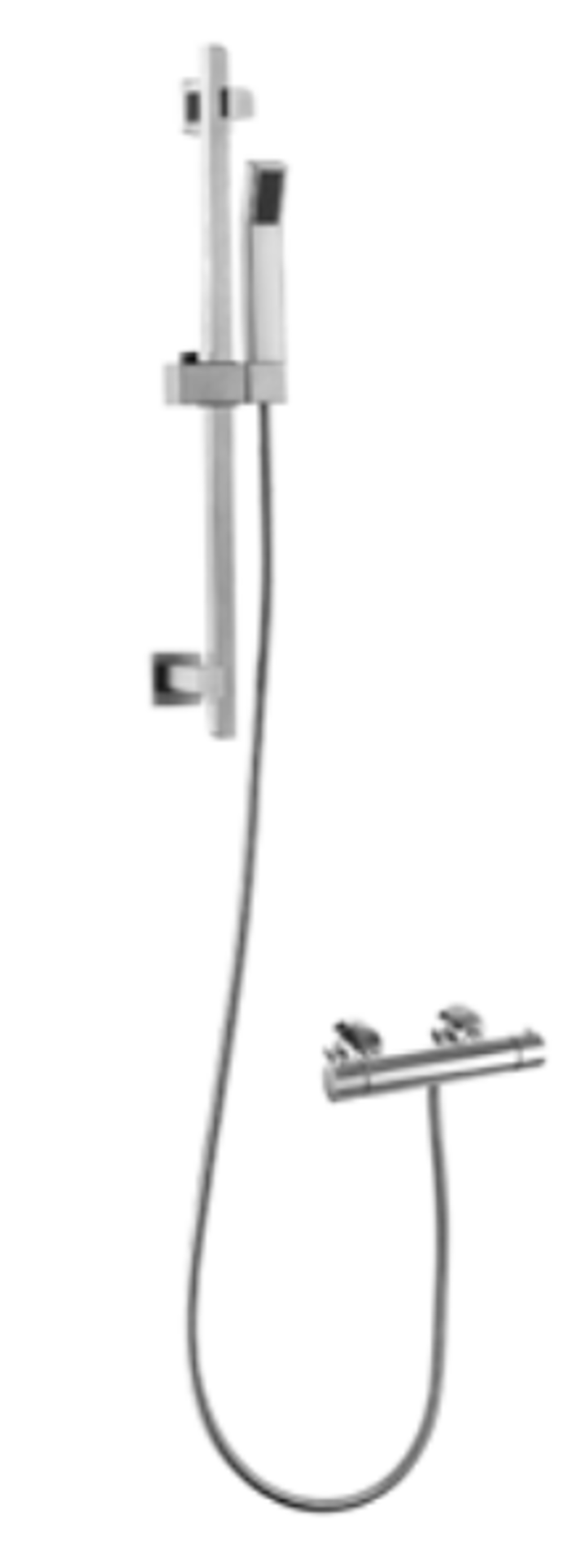 1 x Stonearth 'Metro' Stainless Thermostatic Shower Kit - Brand New & Boxed - RRP £495 - Ref: