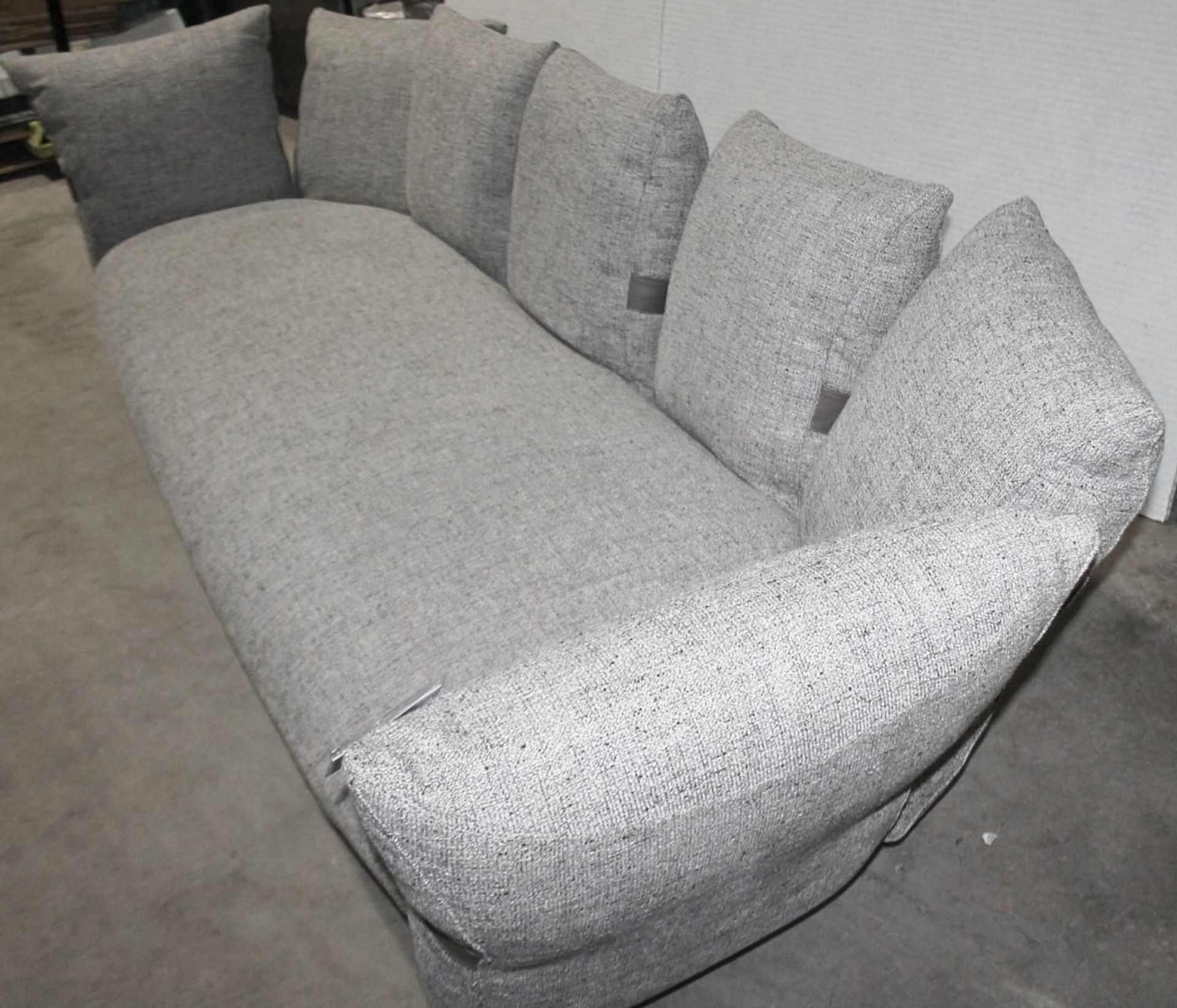 1 x ARKETIPO 'Smooth Operator' Luxury 7-Cushion / 3-Seater Sofa - Original Price £9,107 - Image 8 of 11