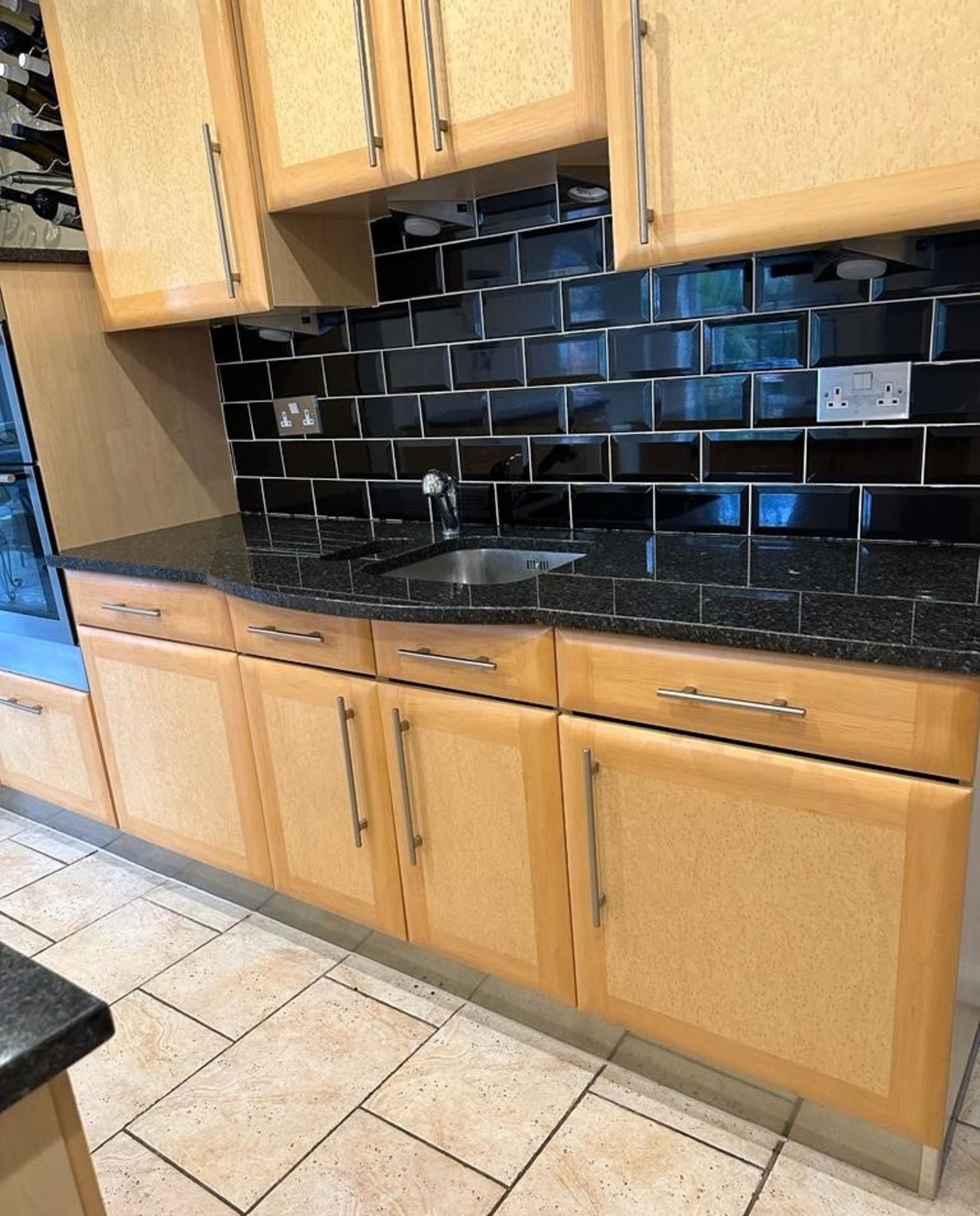 1 x Bespoke Solid Wood Designer Fitted Kitchen Featuring Black Granite Worktops And Under-lighting - Image 17 of 24