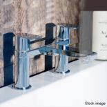 1 x CASSELLIE 'Wind' Bath Filler In Chrome - Ref: WIND003 - New & Boxed Stock - RRP £157.99 -