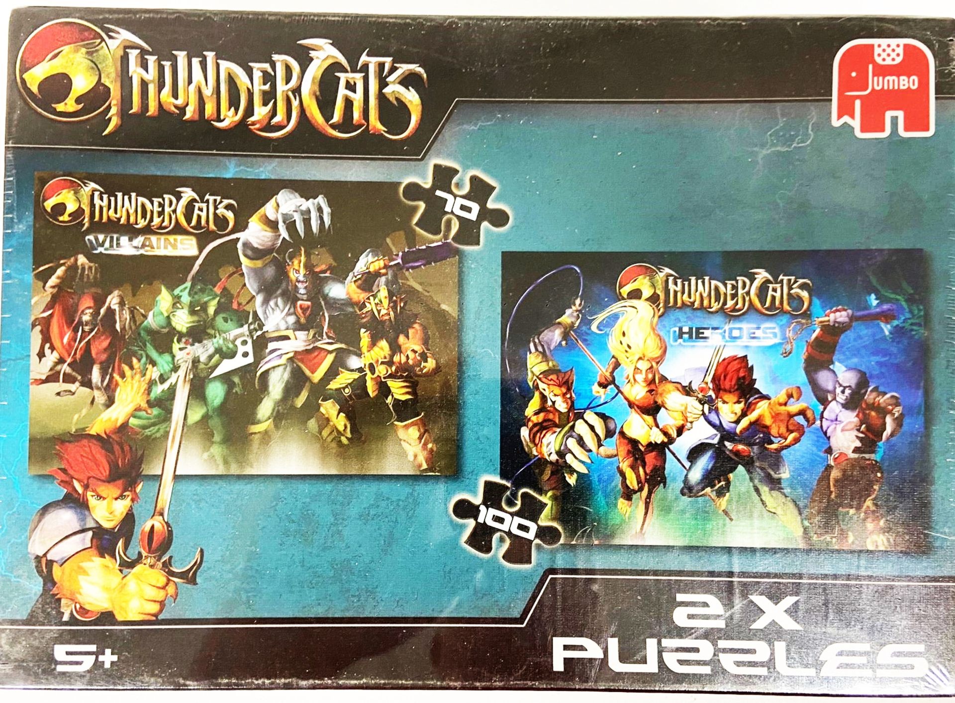 4 x JUMBO Thundercats Villians (70pc) And Heroes (100pc) Puzzles - Bild 3 aus 3