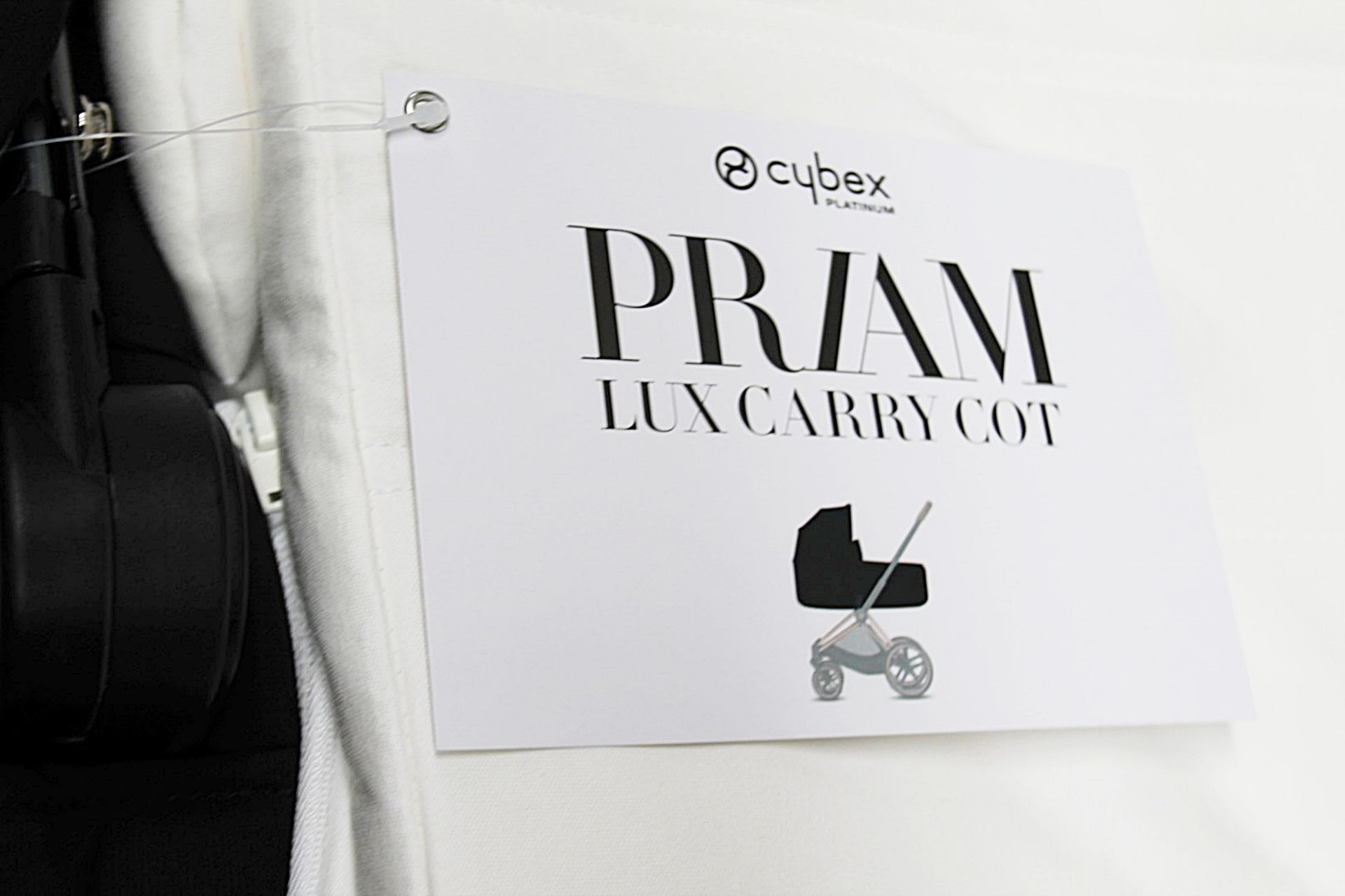1 x CYBEX 'Priam' Luxury Carrycot In Black - Original Price £329.95 - Unused Boxed Stock - Image 14 of 19