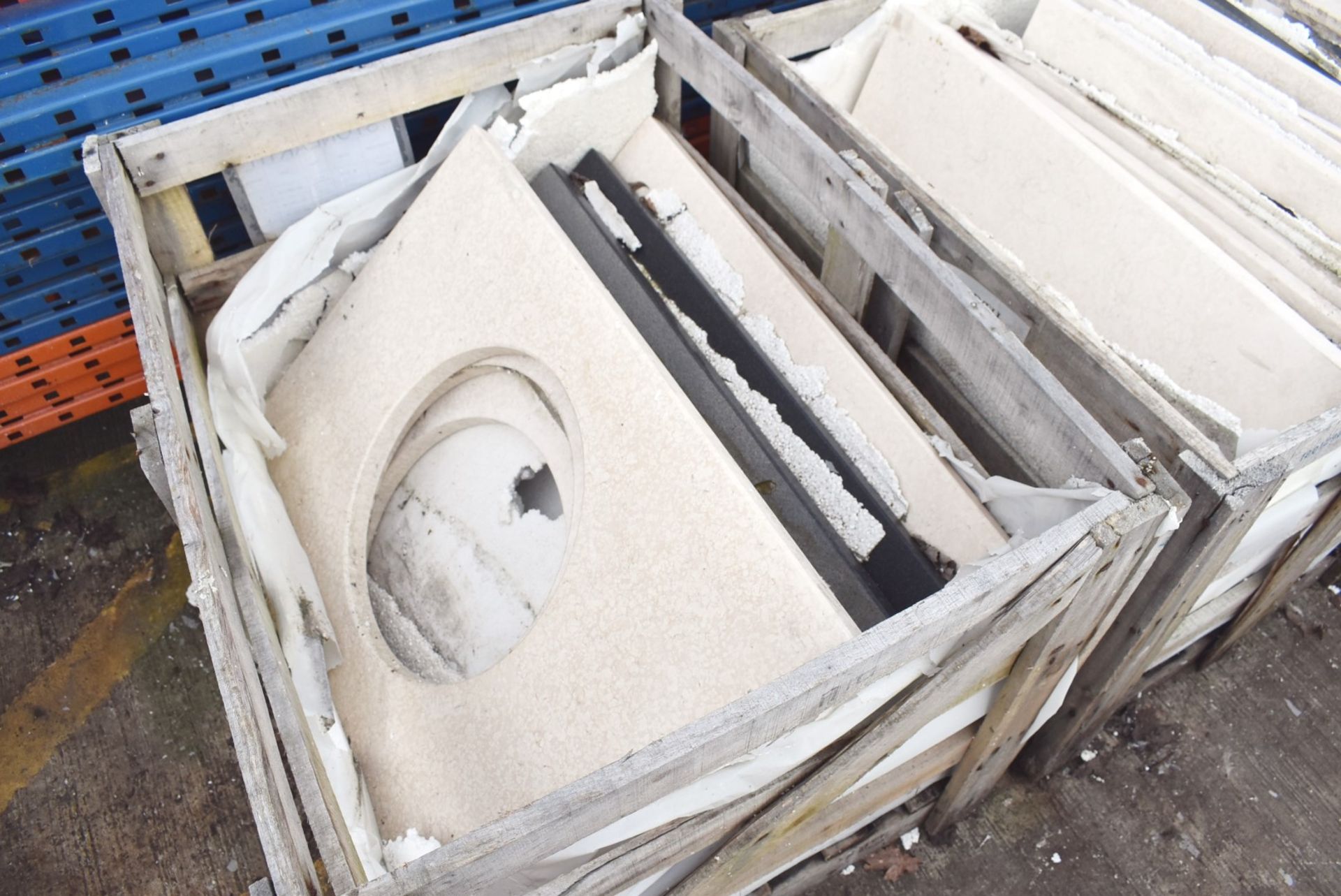 Stonearth Worktops - 80 x Worktops & Pallet of Small Sample Blocks - Marble, Granite and Travertine - Image 9 of 13