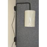 1 x CHELSOM Commercial Hotel Wall Light In A Black Powder Coated Finish - Dimensions: H86 x 40cm