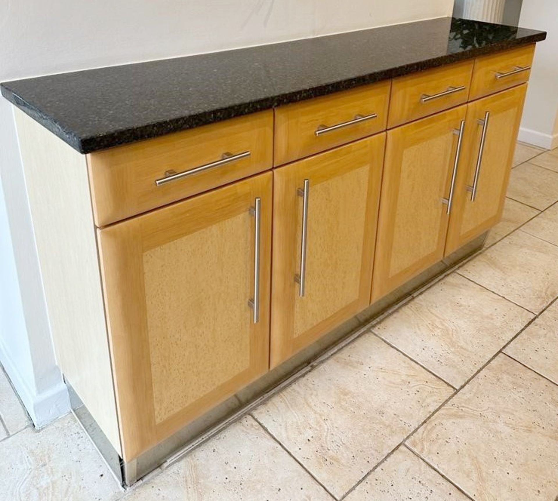 1 x Bespoke Solid Wood Designer Fitted Kitchen Featuring Black Granite Worktops And Under-lighting - Image 9 of 24