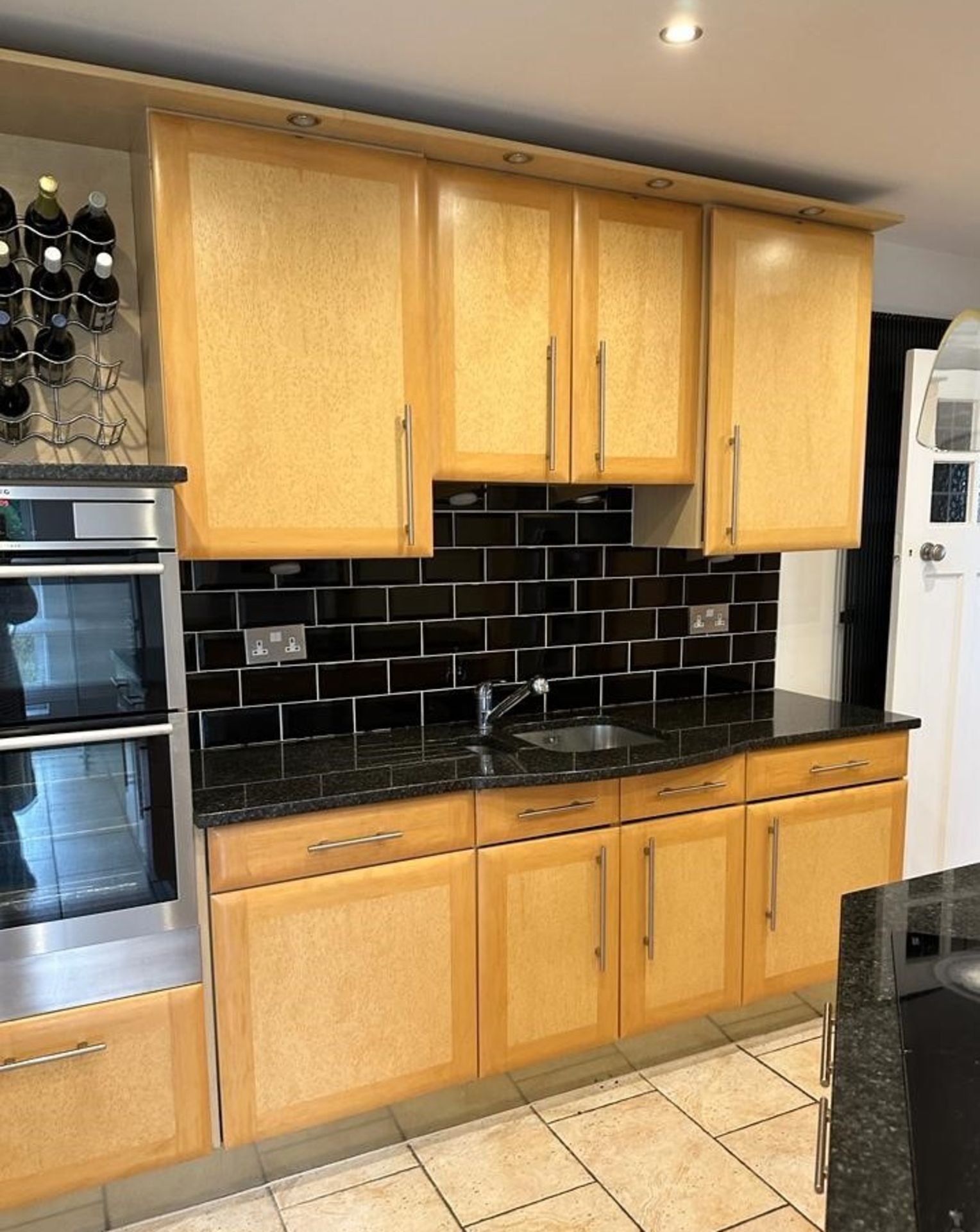 1 x Bespoke Solid Wood Designer Fitted Kitchen Featuring Black Granite Worktops And Under-lighting - Image 4 of 24