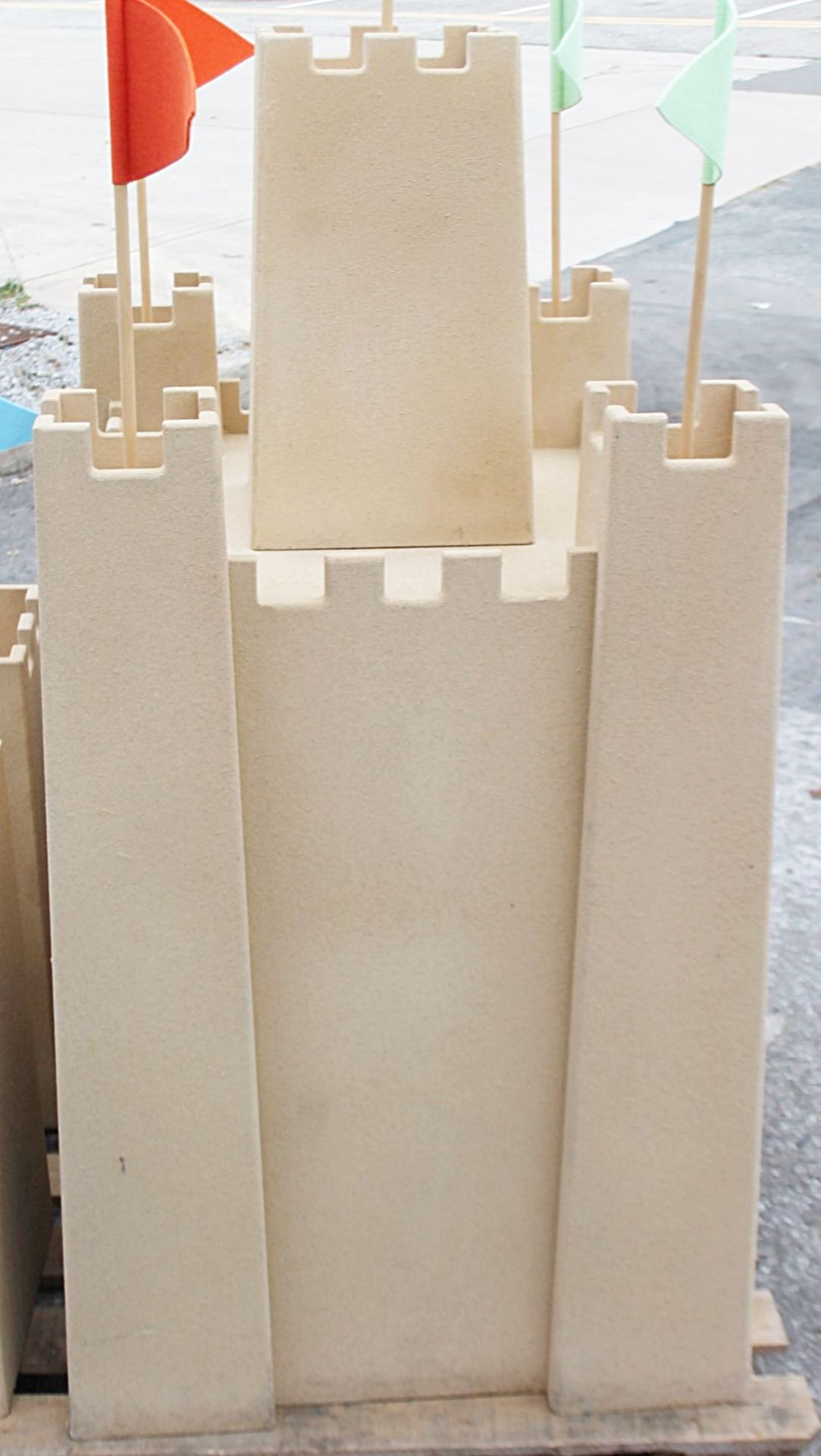 1 x Bespoke GIANT SANDCASTLE Shop Display / Theatre Stage Prop - 1.3 Metres Tall - Recently - Image 4 of 7