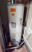 1 x Heatrae Sadia Megaflo Eco 125DD Direct Unvented Hot Water Cylinder - Dimensions: Ø56 x