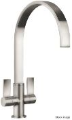 1 x RANGEMASTER 'Aquapro' Pull-out Monobloc Tap With A Brushed Chrome Finish - Ref: TAP1BF - New