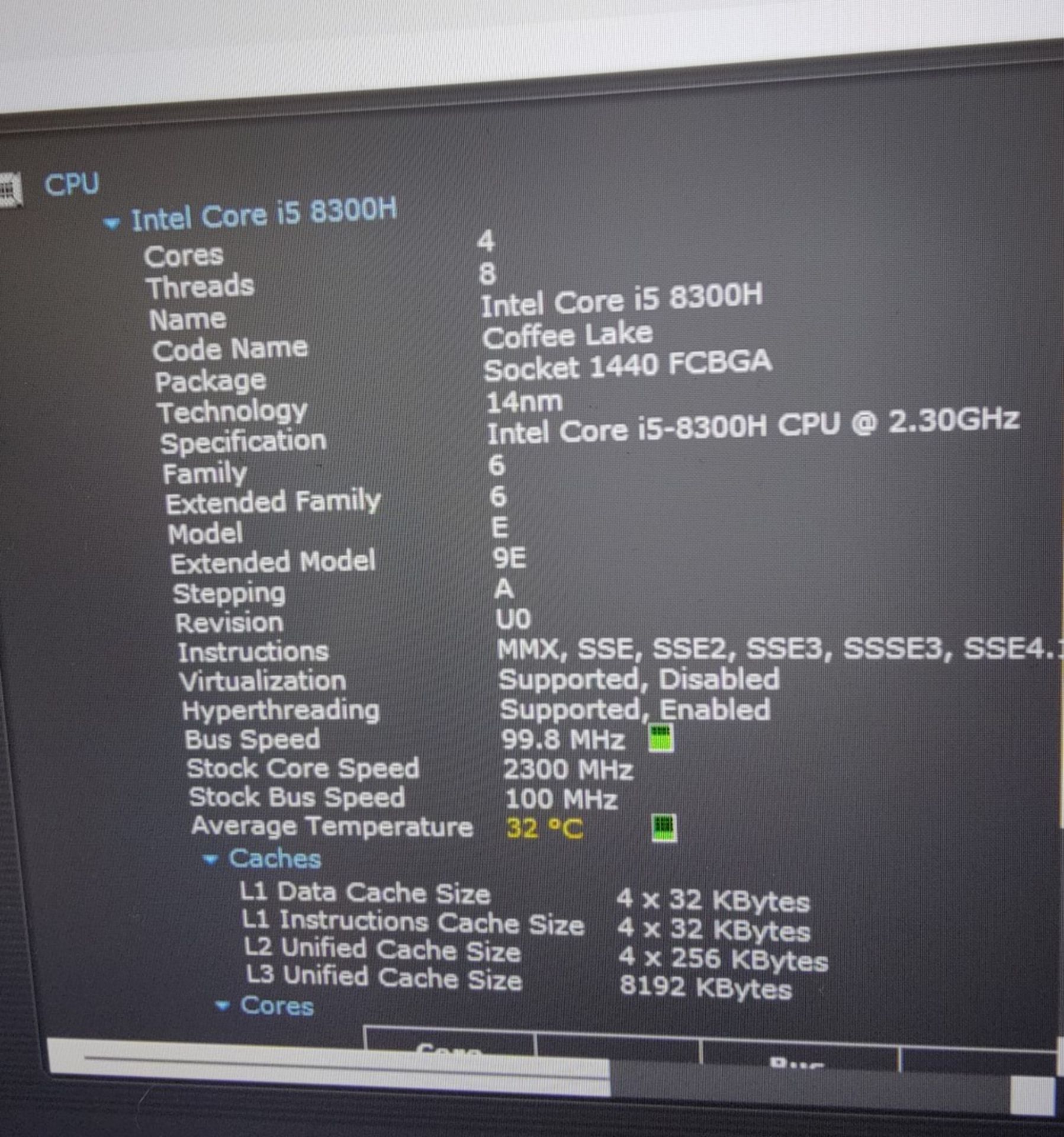 1 x HP Gaming Laptop, Intel i5 8300H 8th Gen, 8GB DDR4 Ram, 240gb SSD, GTX1050 Graphics - NO VAT - Image 12 of 28